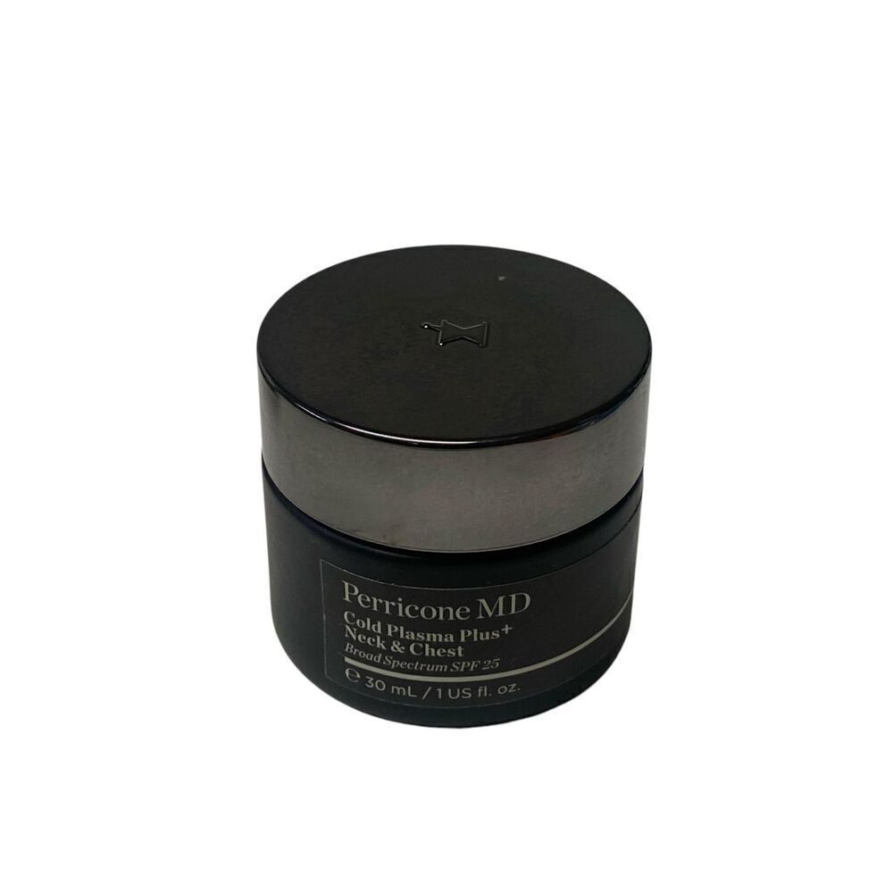 Perricone MD Cold Plasma Plus+ Neck & Chest Broad Spectrum SPF 25 1oz New No Box